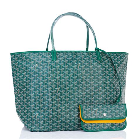 green goyard bag price|goyard tote bag selfridges.